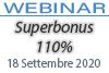 18/09/2020 Webinar Formativo: Superbonus 110%