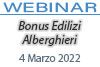 04/03/2022 Webinar Formativo: Bonus Edilizi / Alberghieri